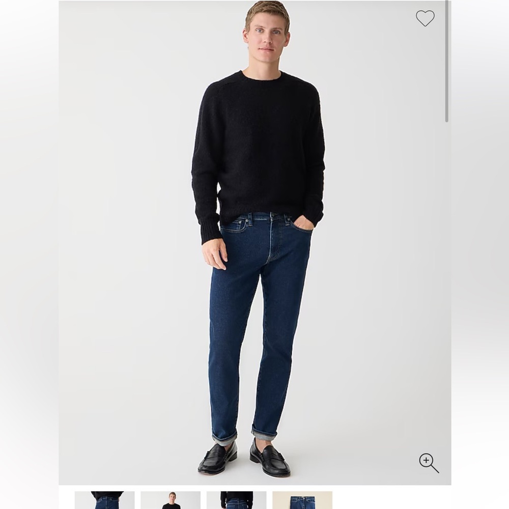 J. Crew 1040 Athletic Tapered jeans 30x32